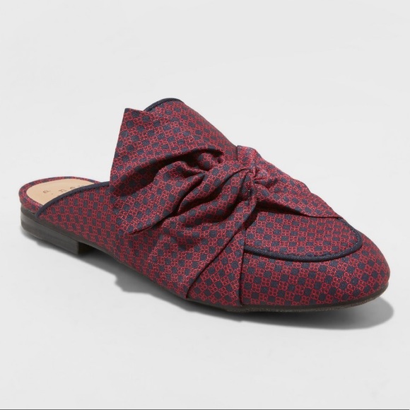 a new day Shoes - A New Day Women’s Natalee Bow Backless Loafers